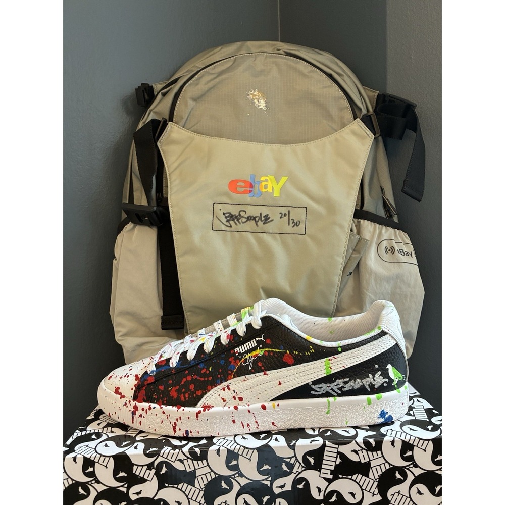 Staple X ebay, ebay 30th Anniversary Size 10 Shoes & Backpack Signed By J Staple